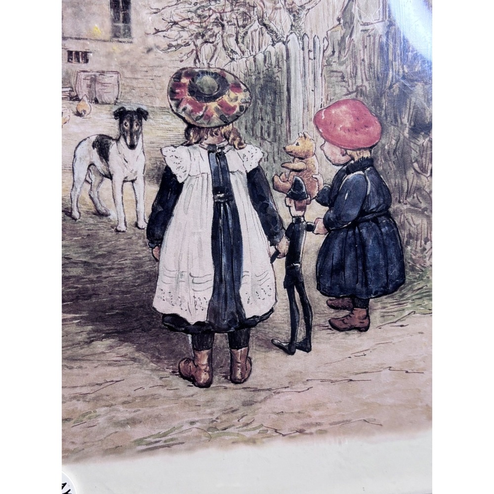 Vintage 1991 Beatrix Potter Musical Moments Acrylic Photo Frame Gold Crest BP127 - Picture 2 of 9